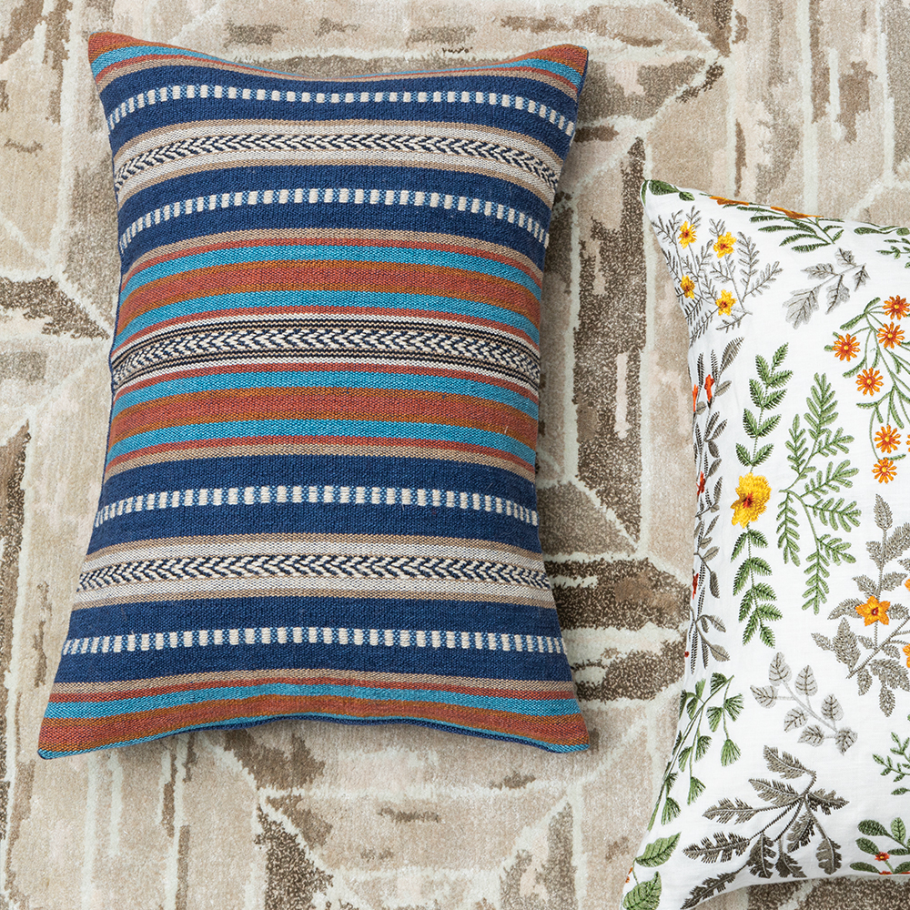 Almofada Indus Terracotta 60 × 40