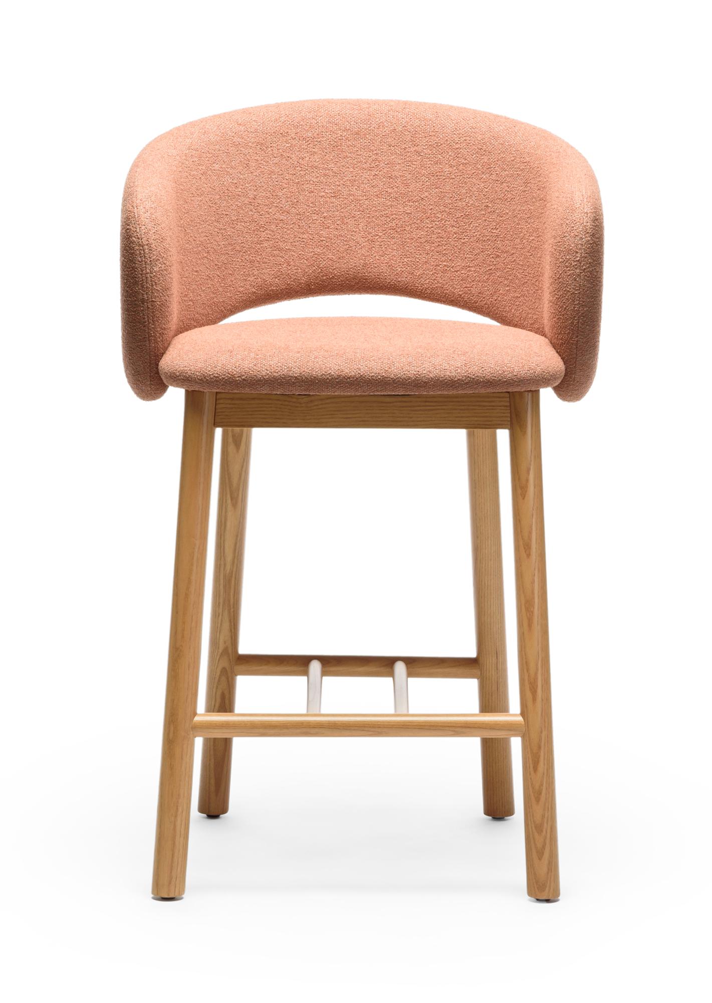 Banco de Bar Bel SG-65 Rosa Terracota
