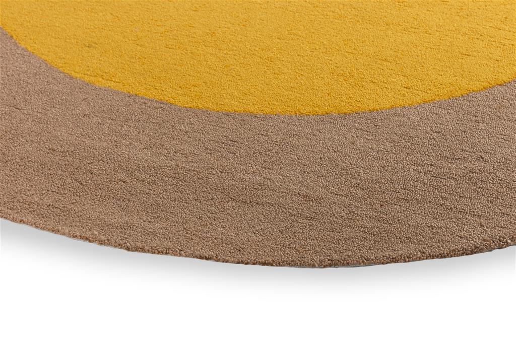 Tapete Exterior Redondo Festival Amarelo | Tamanho: Ø 150 cm Tapete Exterior Redondo Festival Amarelo | Tamanho: Ø 150 cm