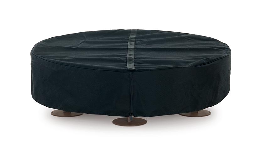 Lareira exterior mármore Ercole | Acabamento: Verde | Dimensões: Ø 150 cm