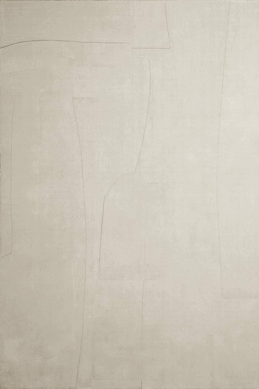 Tapete de Lã Bref Écru | Tamanho: 200 × 300 cm