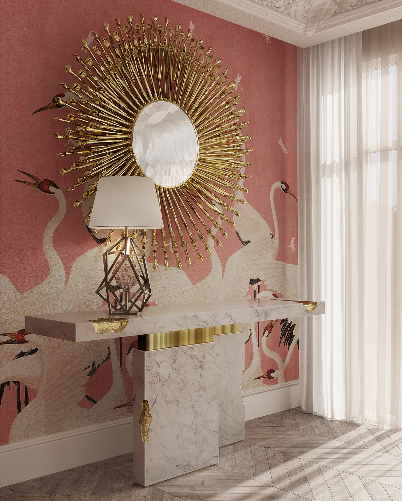 Consola Dominion Carrara