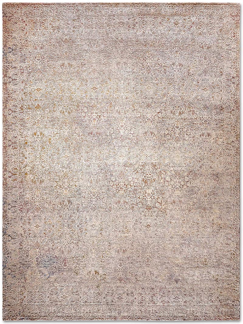Tapete Ferahan Splash Tecido à Mão | Tamanho: 305 × 427 cm