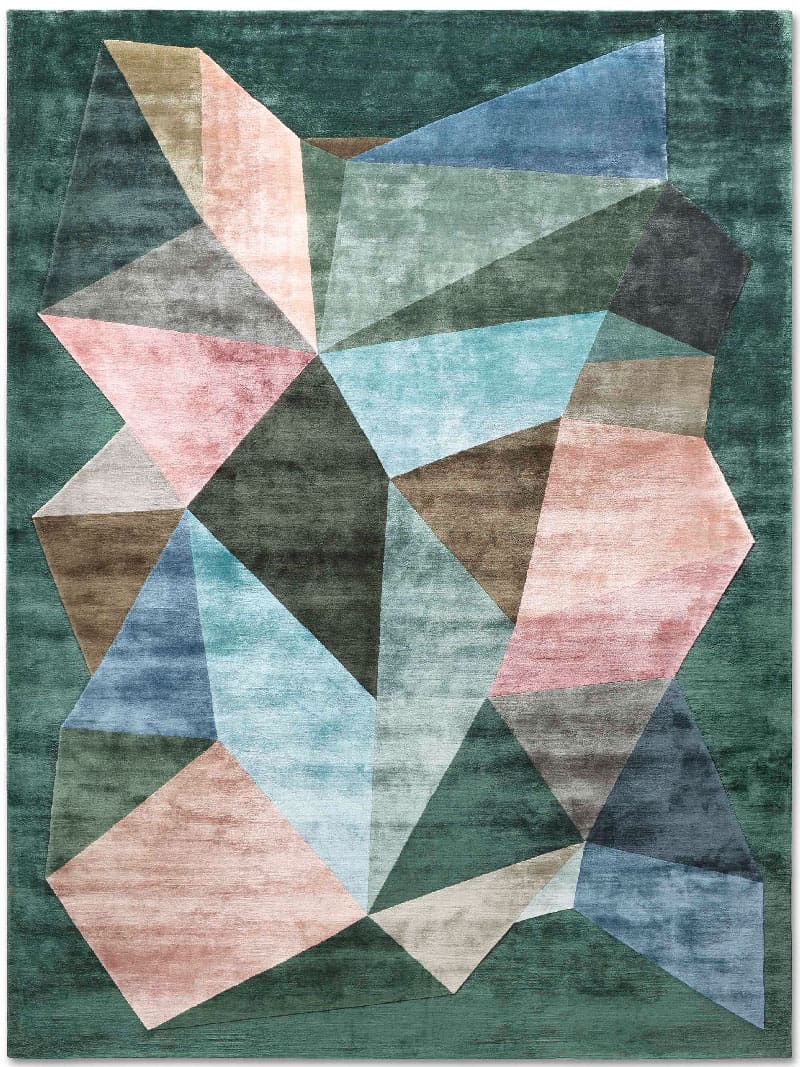 Tapete Super Luxuoso Anodado à Mão