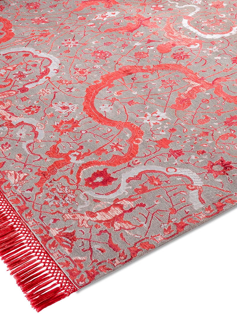 Tapete Luxuoso Tabriz Red