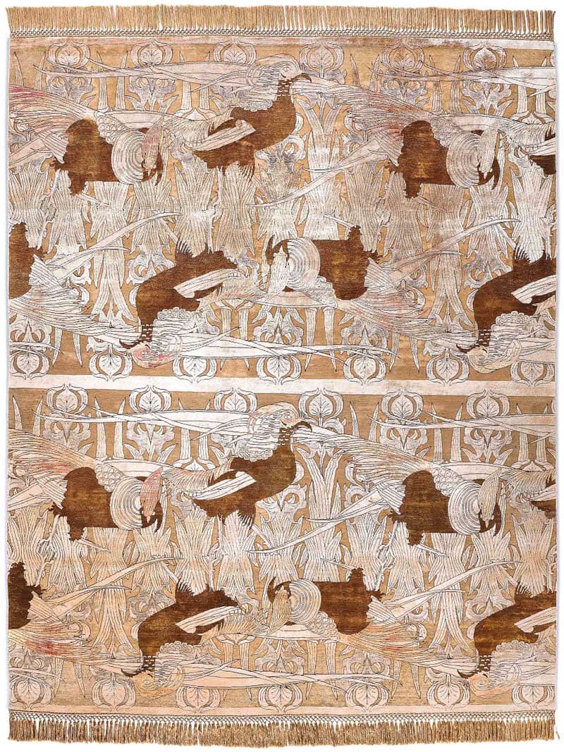 Tapete Pearl Tecido à Mão | Tamanho: 300 × 400 cm