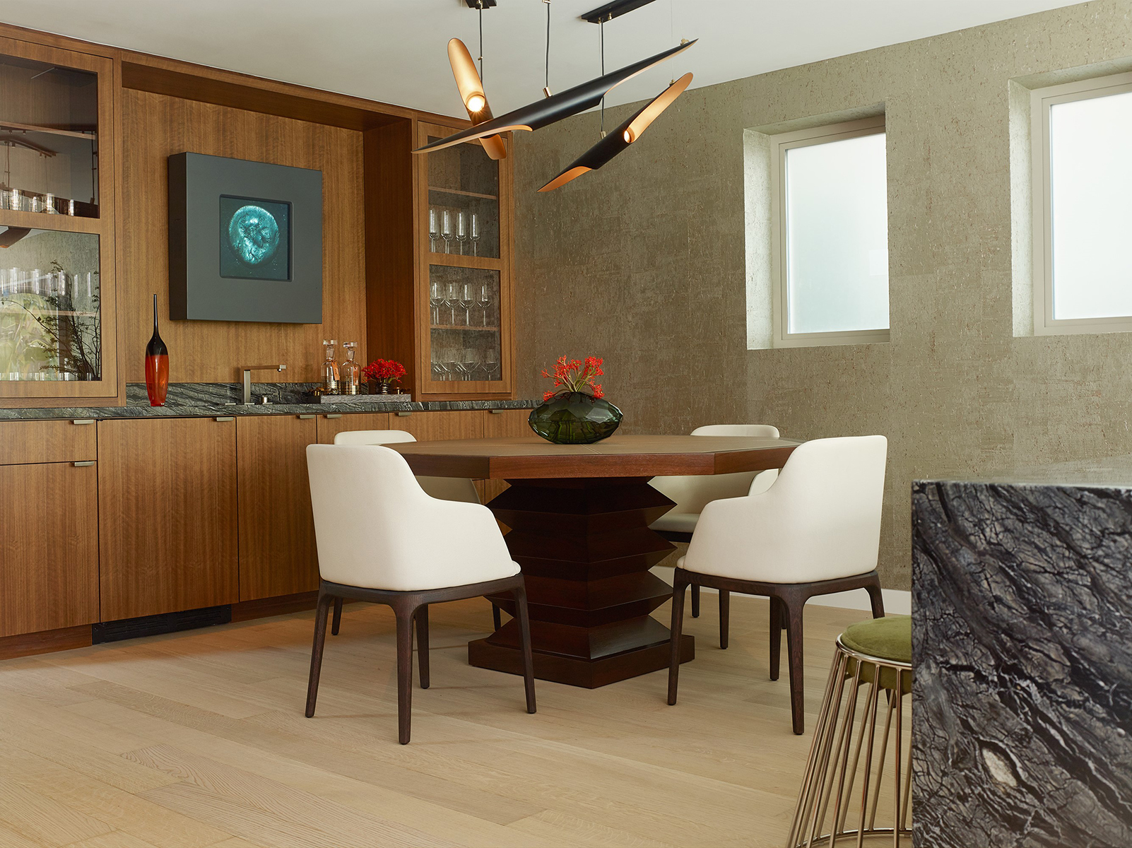 Candeeiro suspenso tom profundo - 7