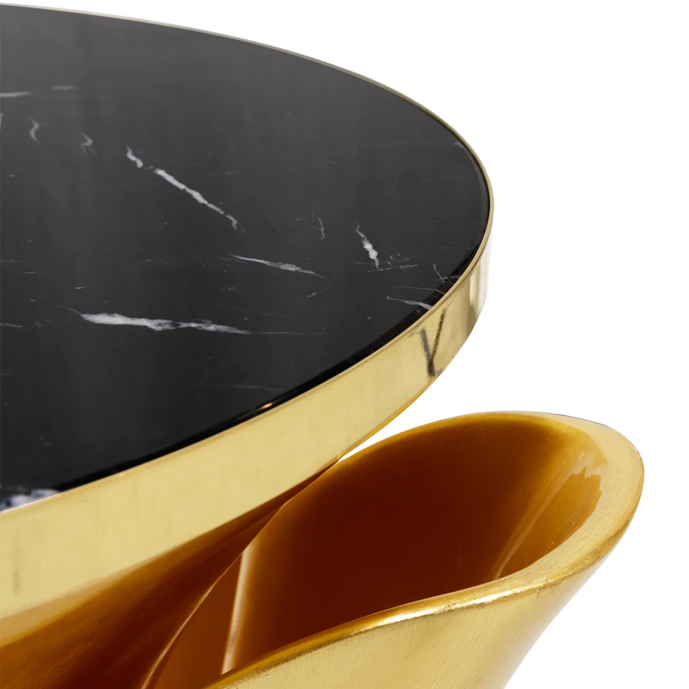 Mesa de Apoio Folha Dourada Solstice