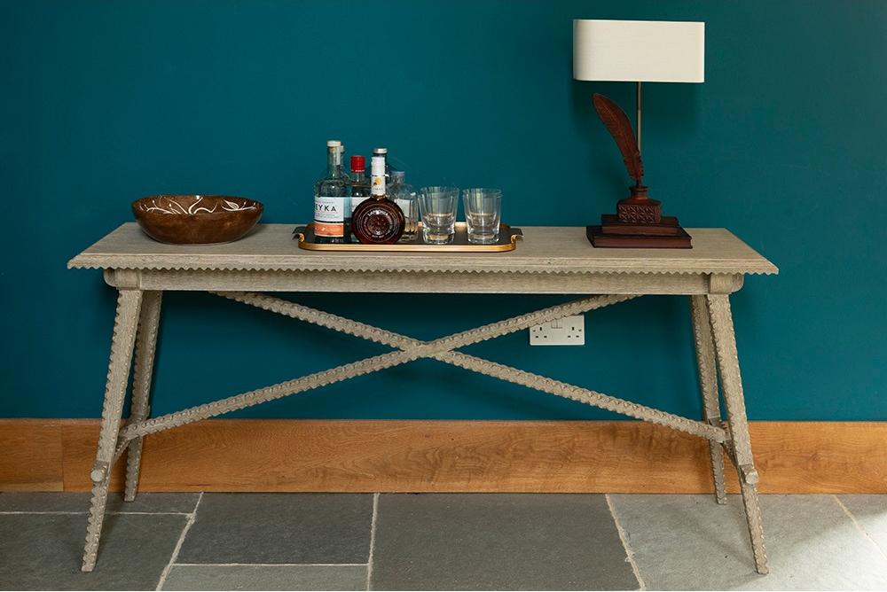 Mesa Consola Stratford Greyed Oak