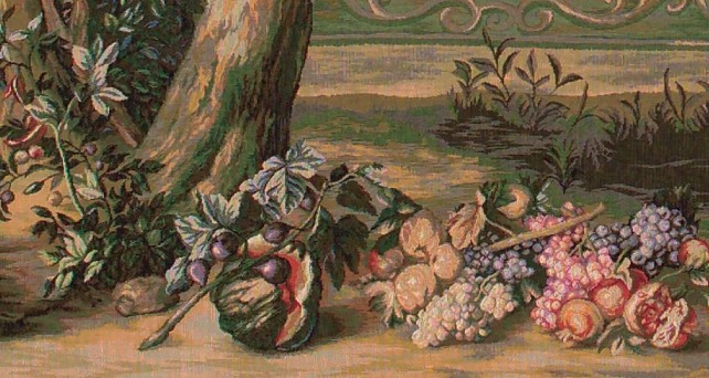 Tapeçaria fonte verdura