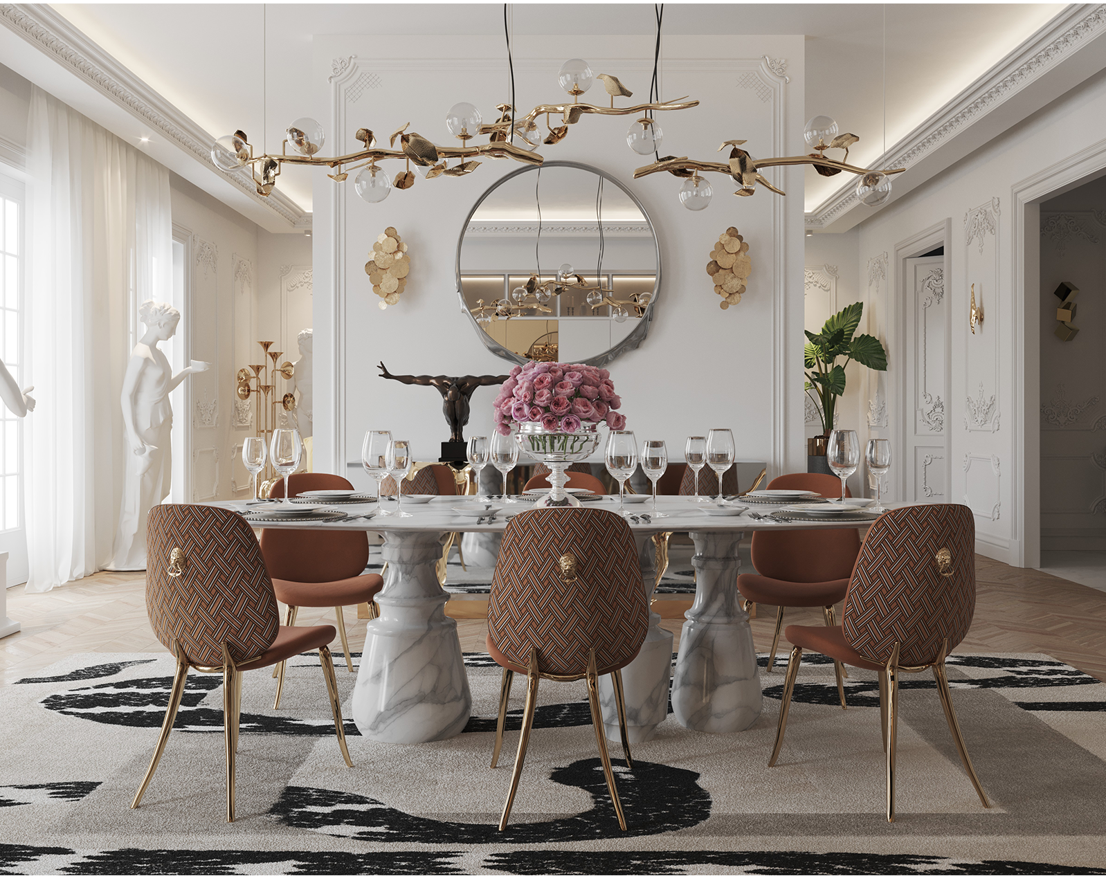 Mesa de Jantar Oval XL Estremoz Obsidian