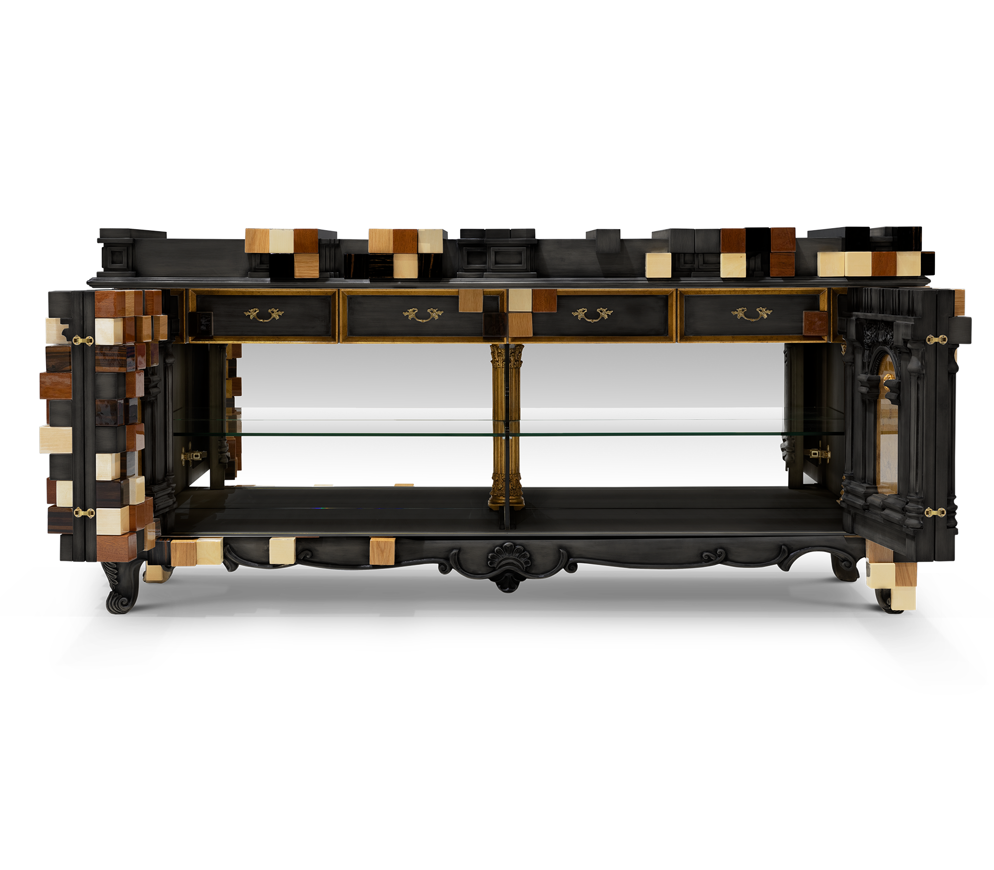 Aparador Trafalgar preto