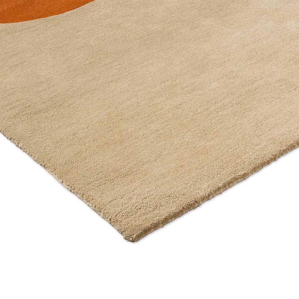 Tapete Flower Placement Pumpkin/Ecru