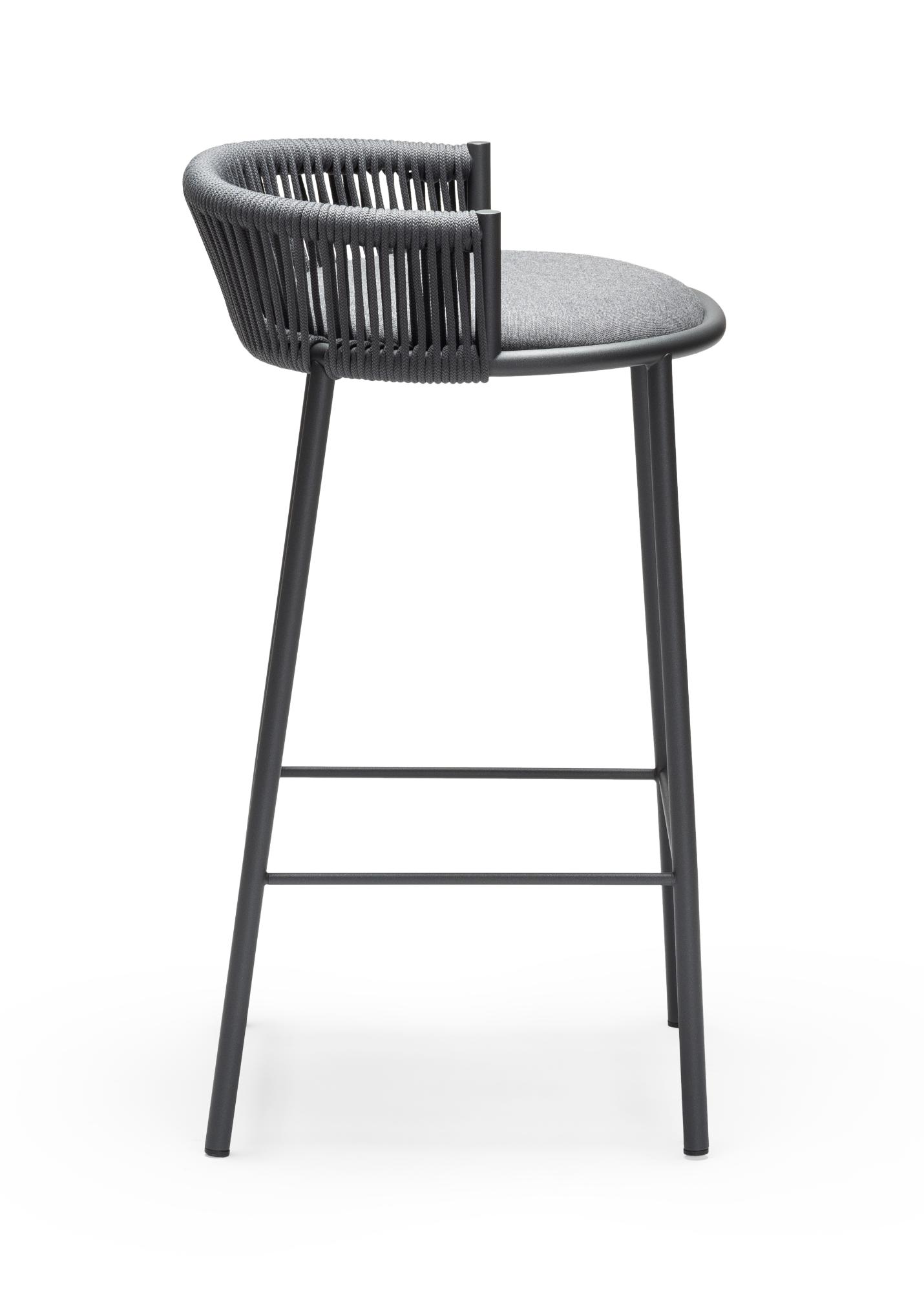Banco de Bar para Exterior Millie SG-65 Cinzento