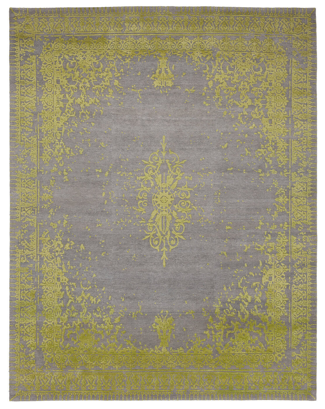 Tapete Ferrara Special Rocked Cinzento Amarelo | Tamanho: 350 × 450 cm