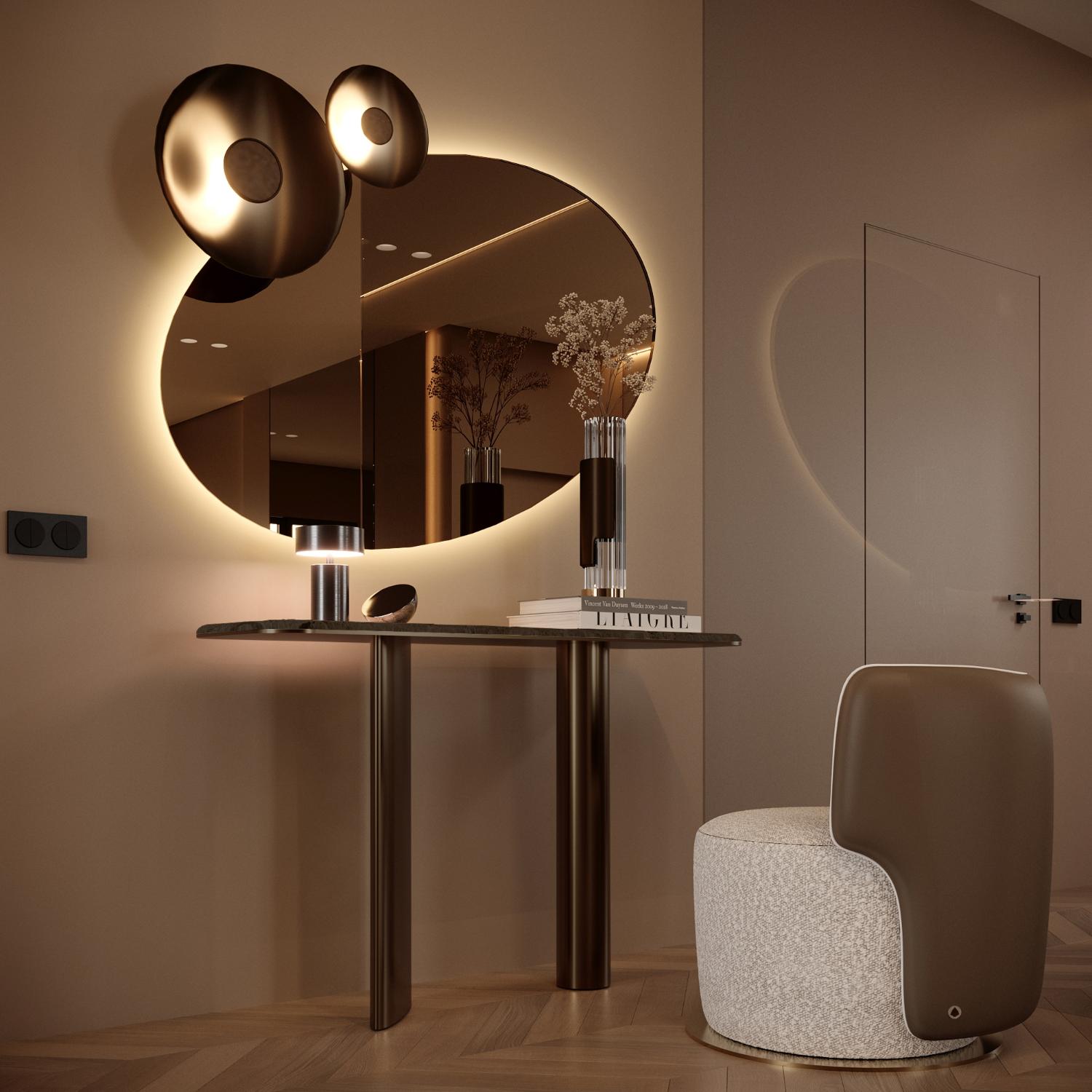 Consola Bon Ton em Mármore