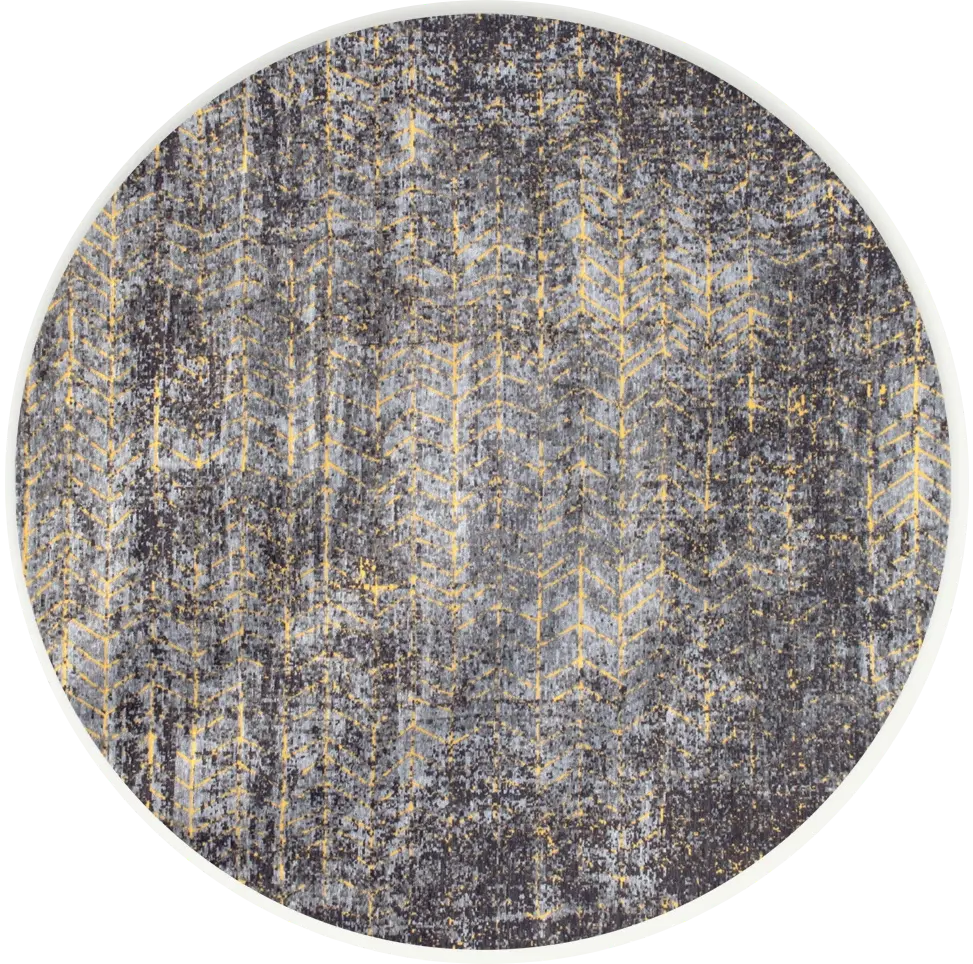 Tapete Broadway Glitter 8422 Redondo | Tamanho: Ø 240 cm