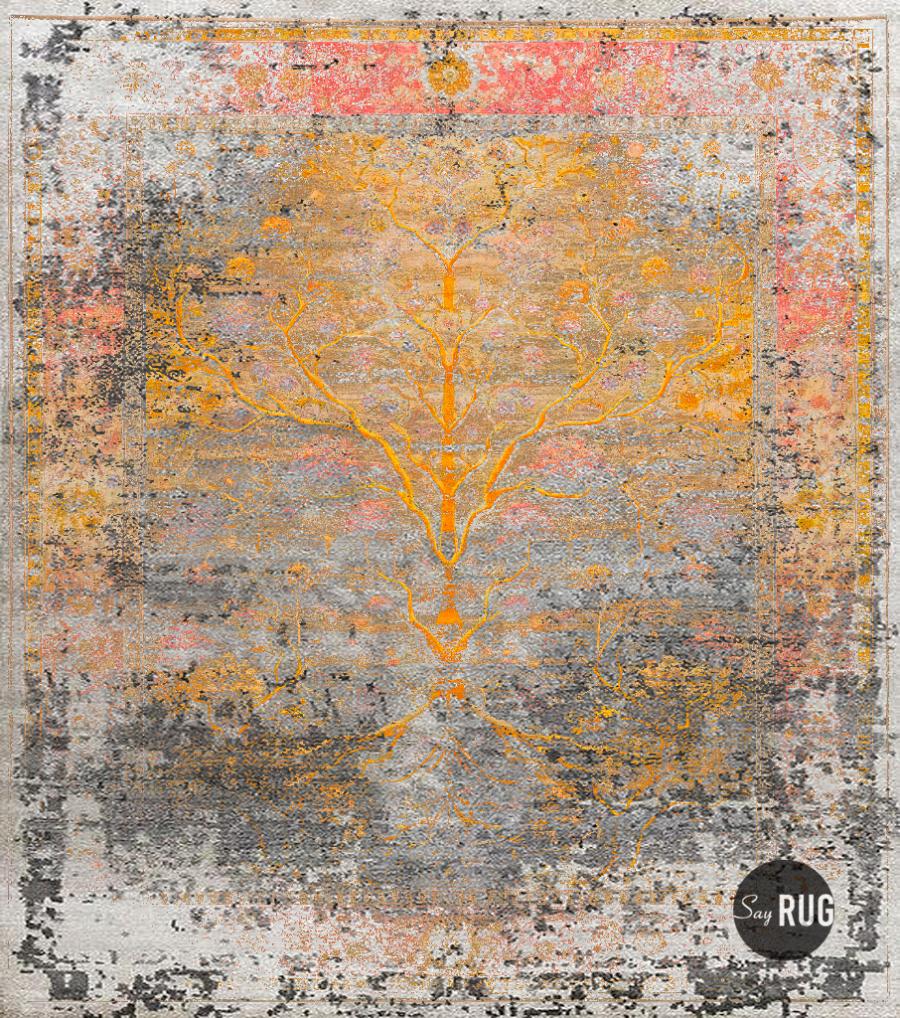 Tapete Faded Tree | Tamanho: 300 × 400 cm