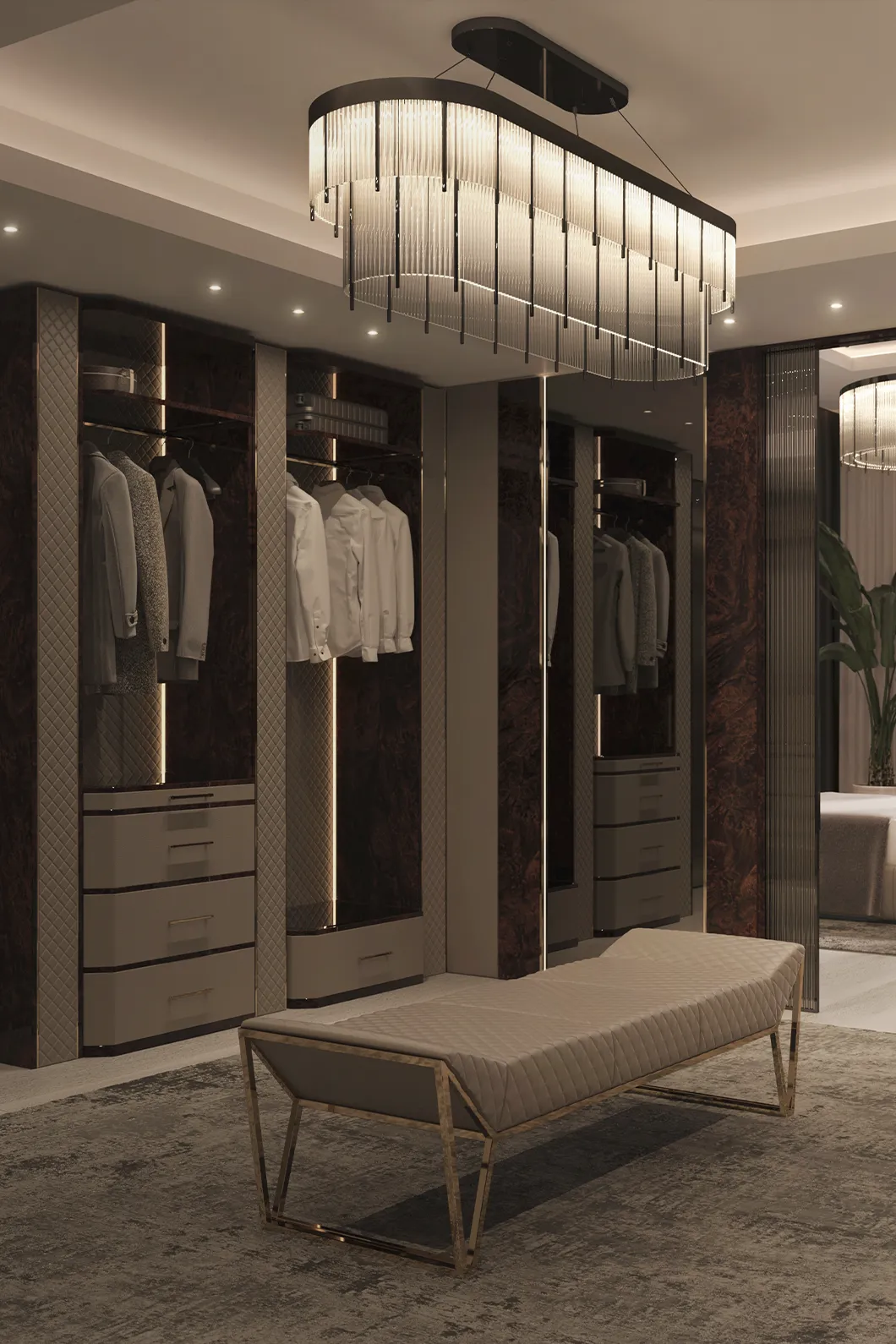 Roupeiro Preto Cadence - 1