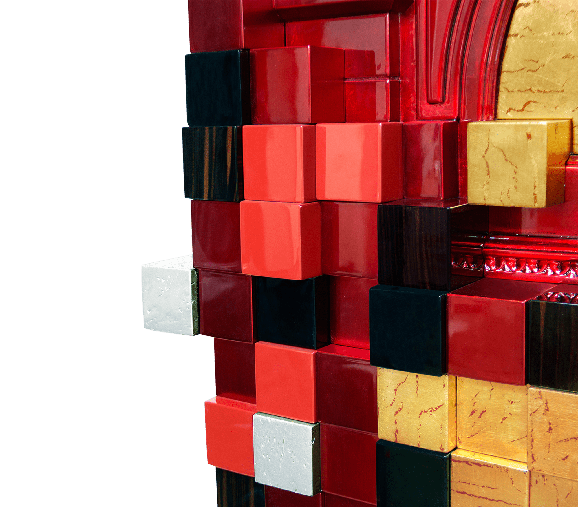 Armário Trafalgar vermelho