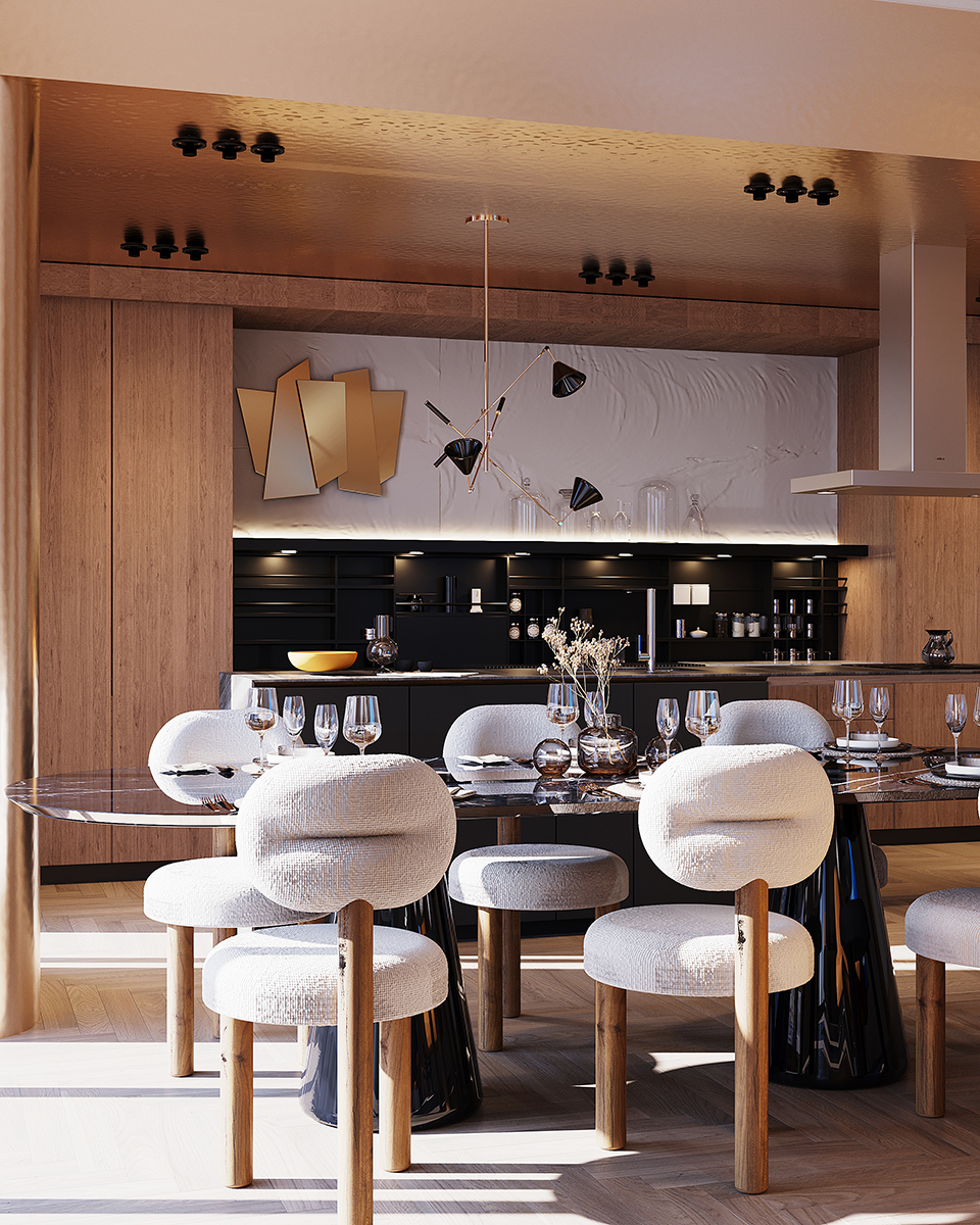 Candeeiro suspenso Crooner - 1