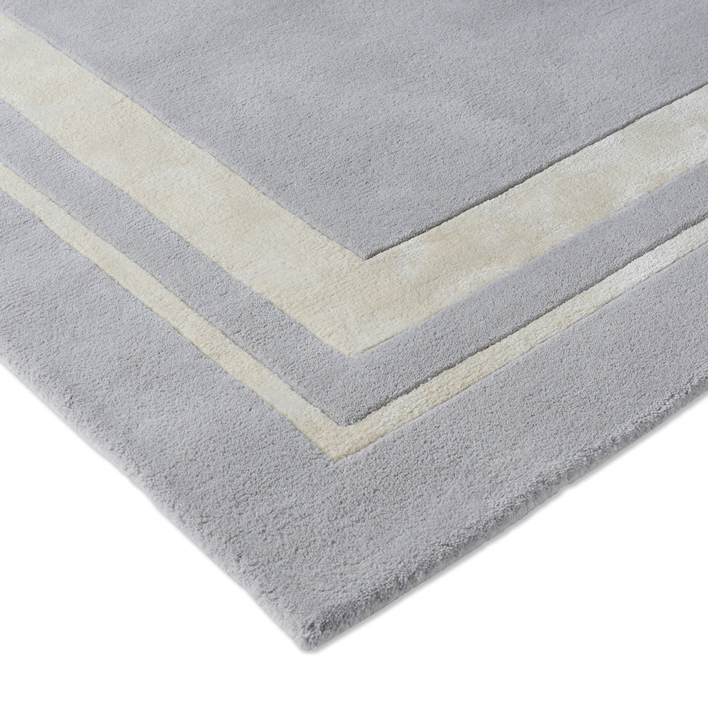 Tapete Redbrook-Prata | Tamanho: 200 × 280 cm