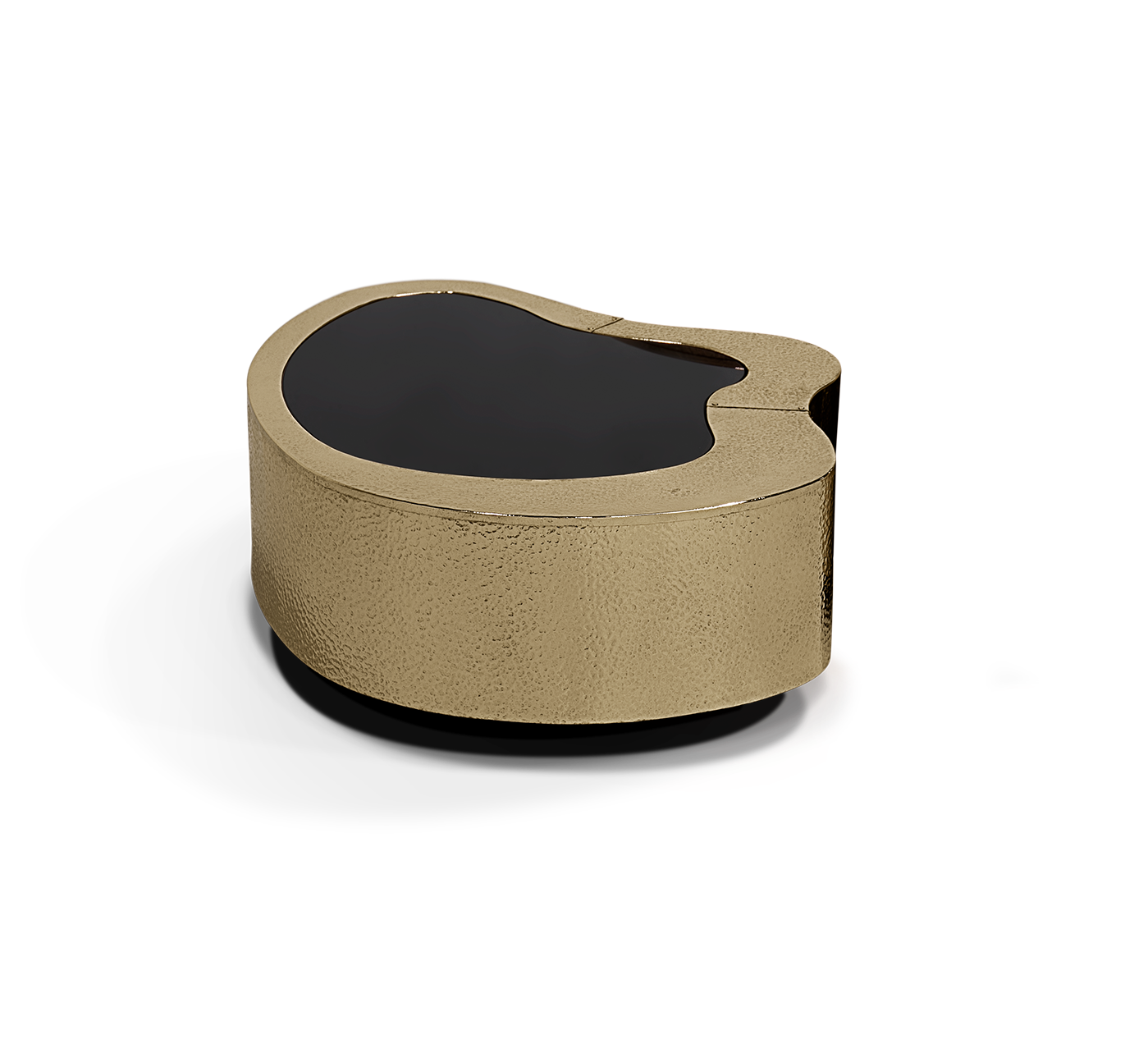 Conjunto de Mesas de Centro Crest Pátina Martelada