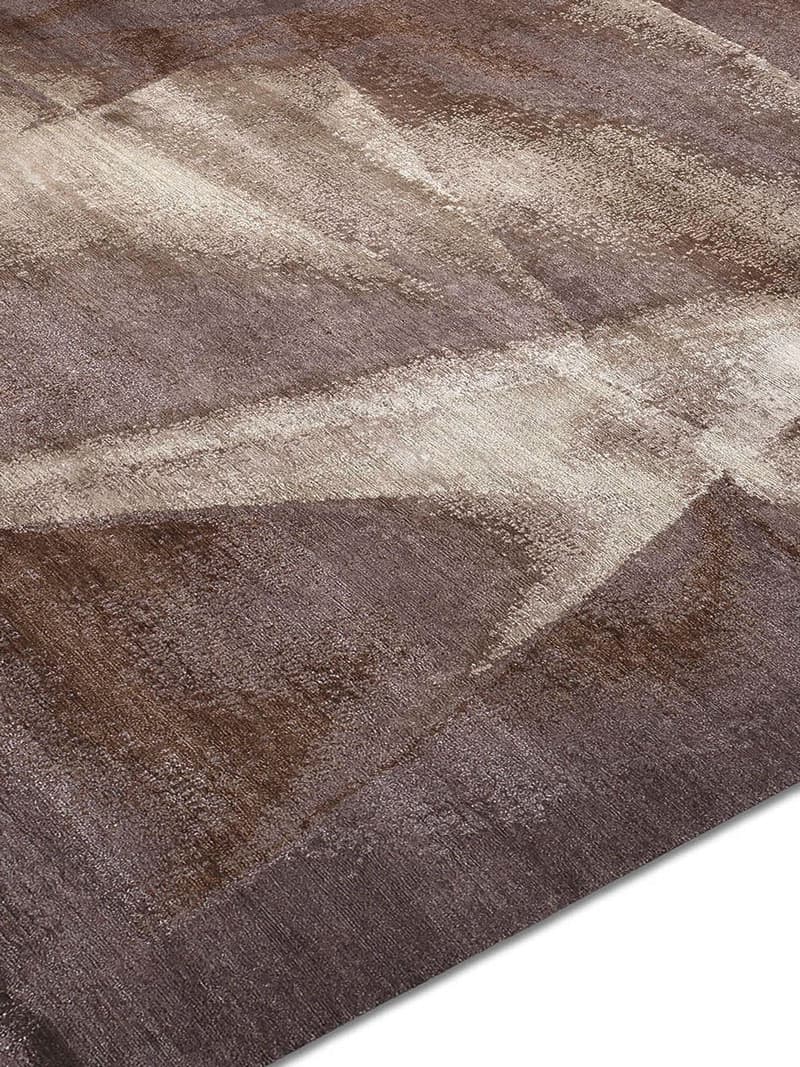 Tapete Brown Olive Luxury Feito à Mão