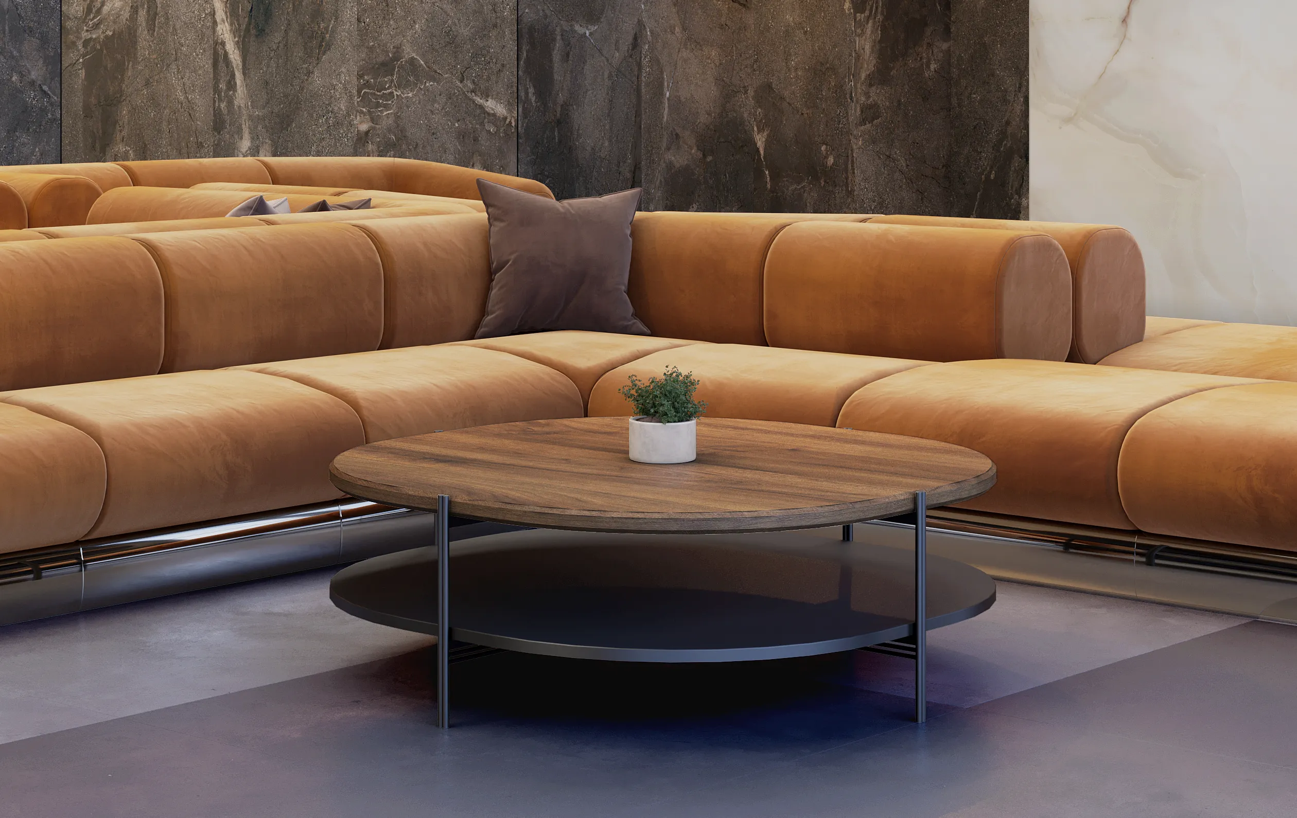 Mesa de Centro Crest - 2