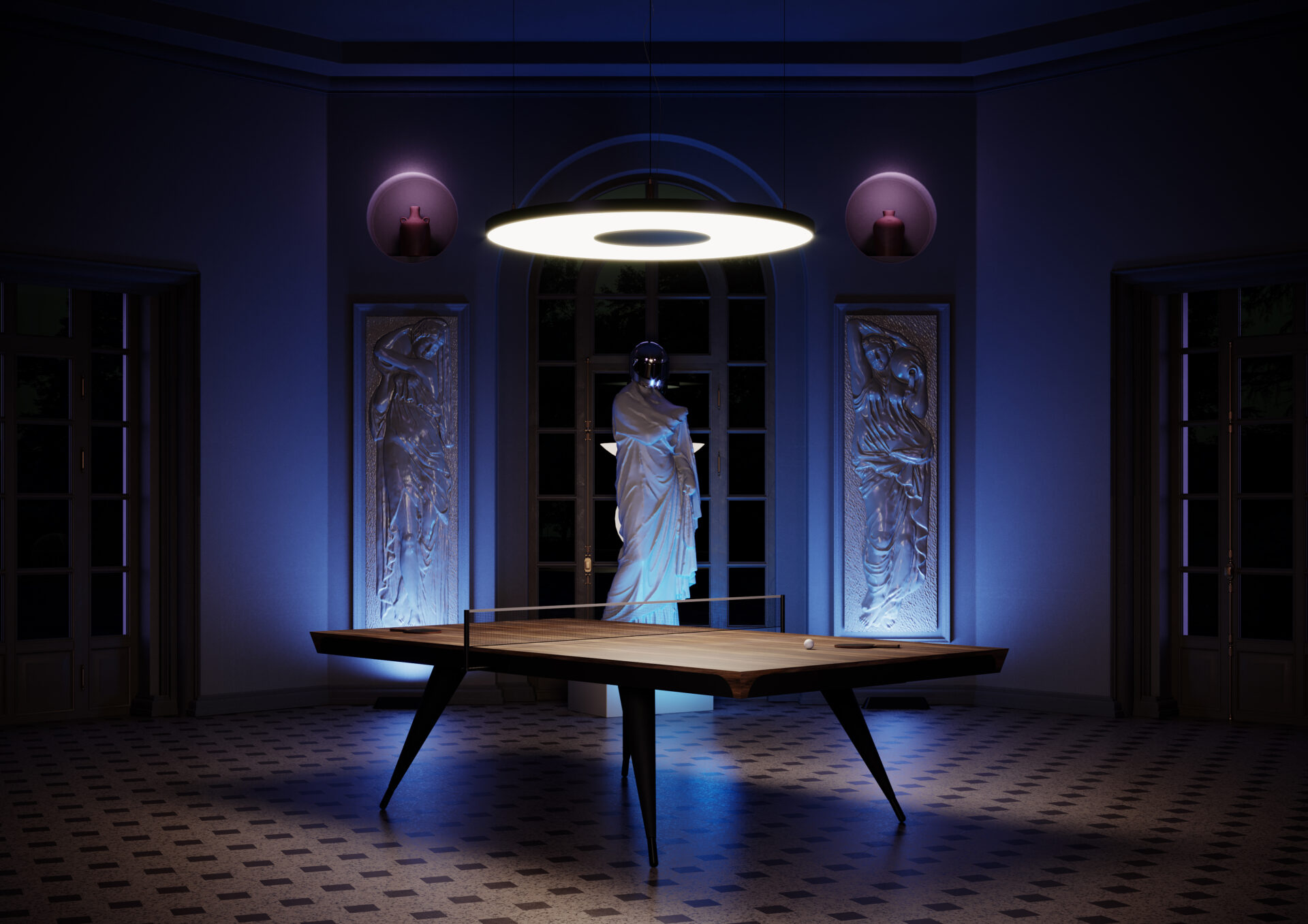 Mesa de Ténis de Mesa Blade