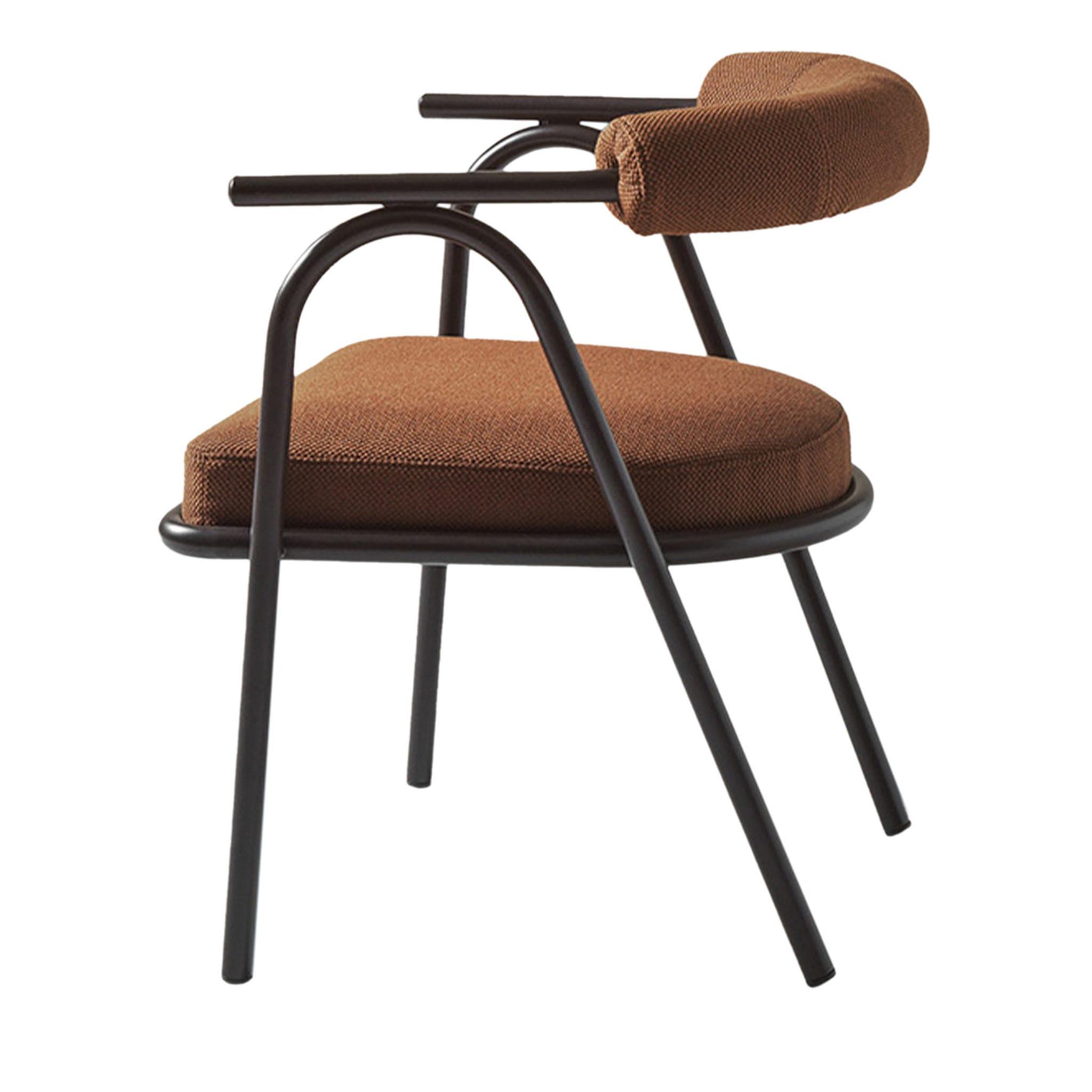 Poltrona Moderna Castanha Baba