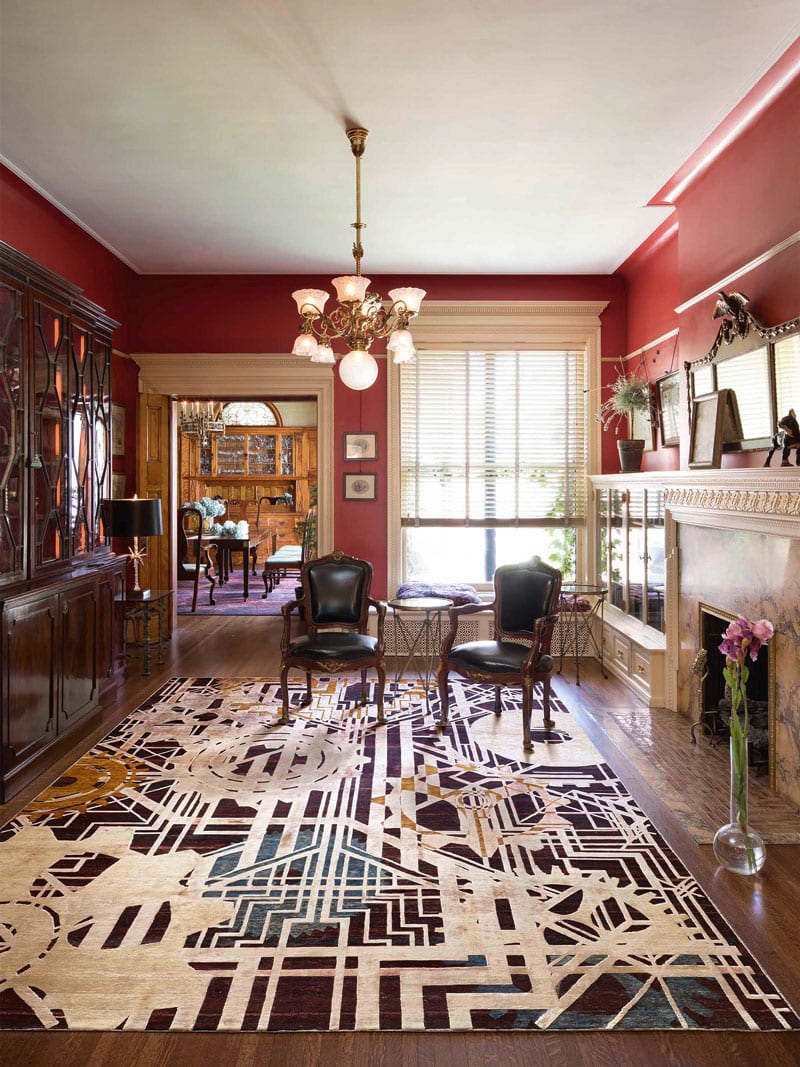 Tapete Original Feito à Mão Luxury