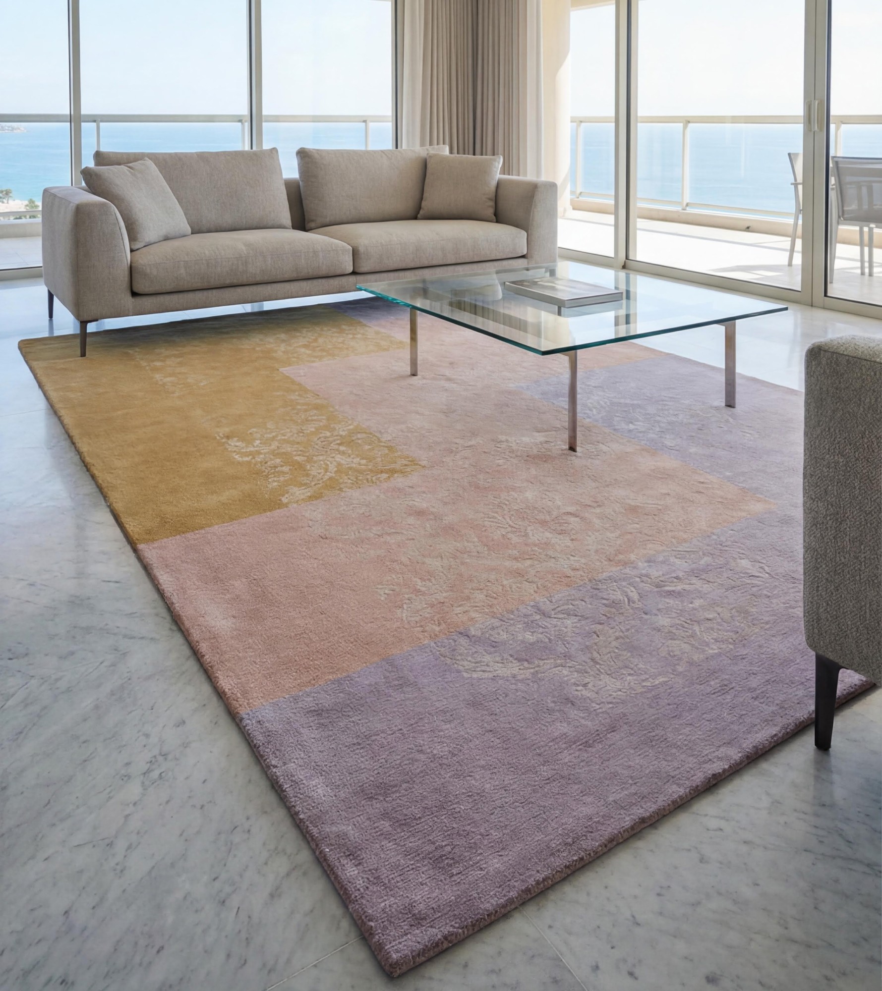 Tapete Dusty Mosaic Blush