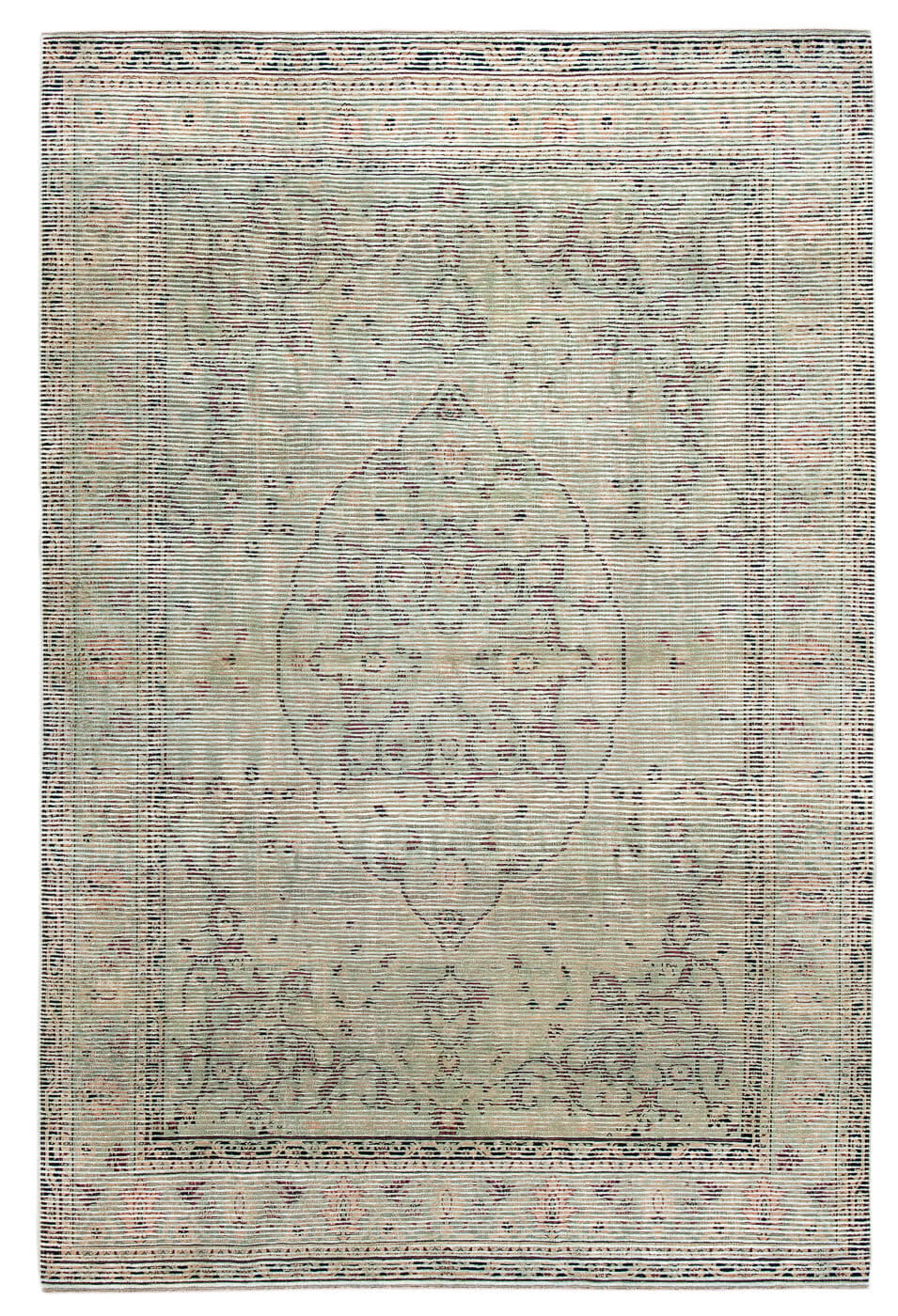 Tapete Tabriz Monument Stripe Branco | Tamanho: 200 × 300 cm