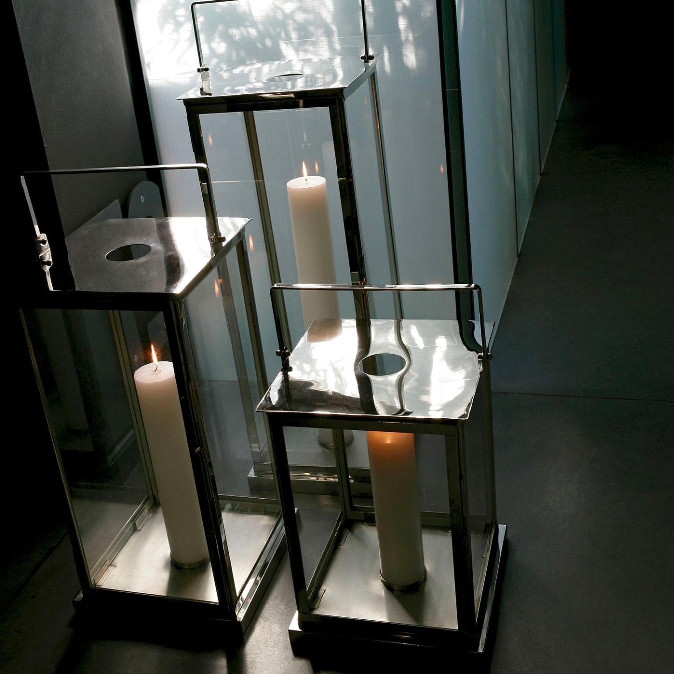 Lanterna de Exterior Quadrada