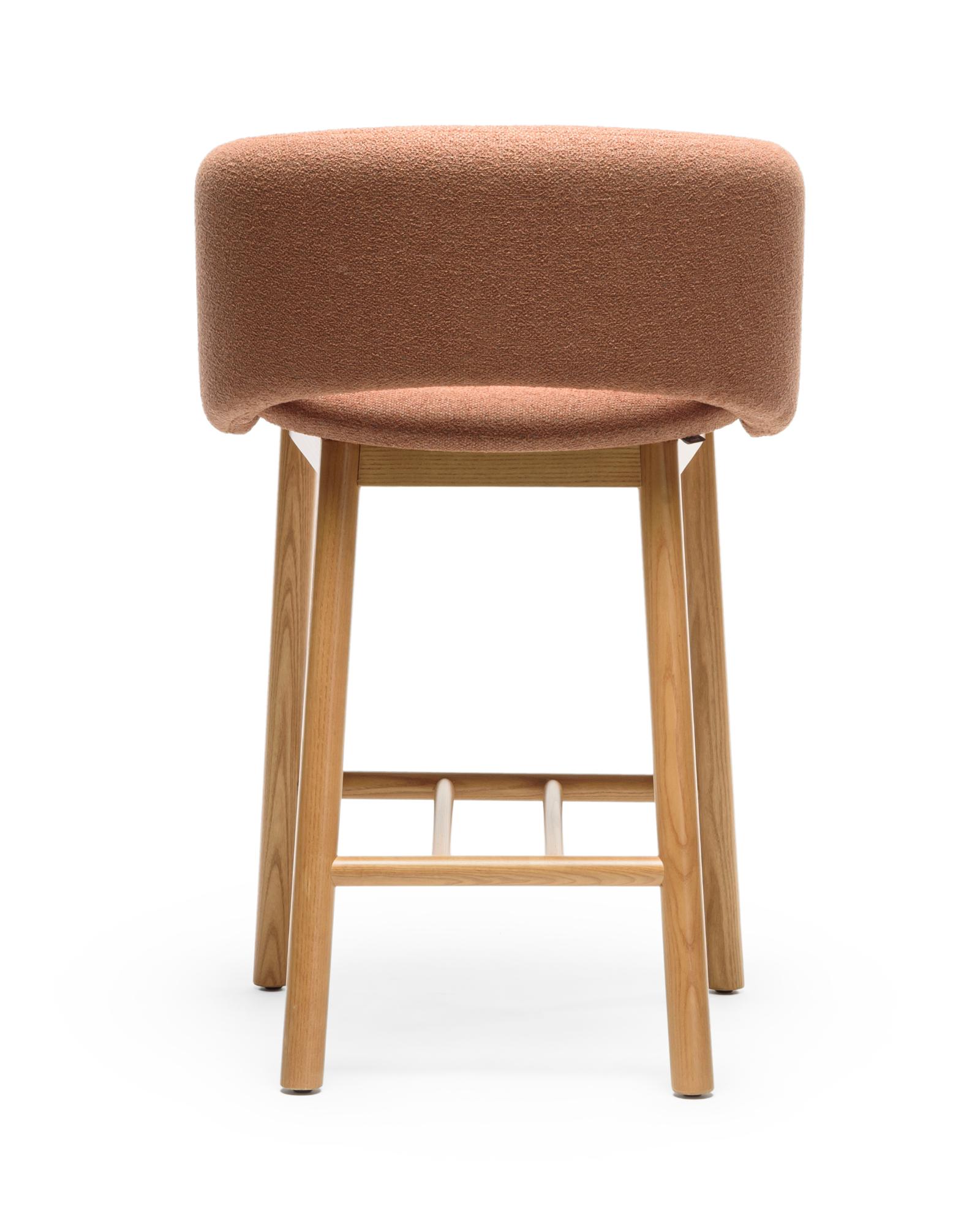 Banco de Bar Bel SG-65 Rosa Terracota