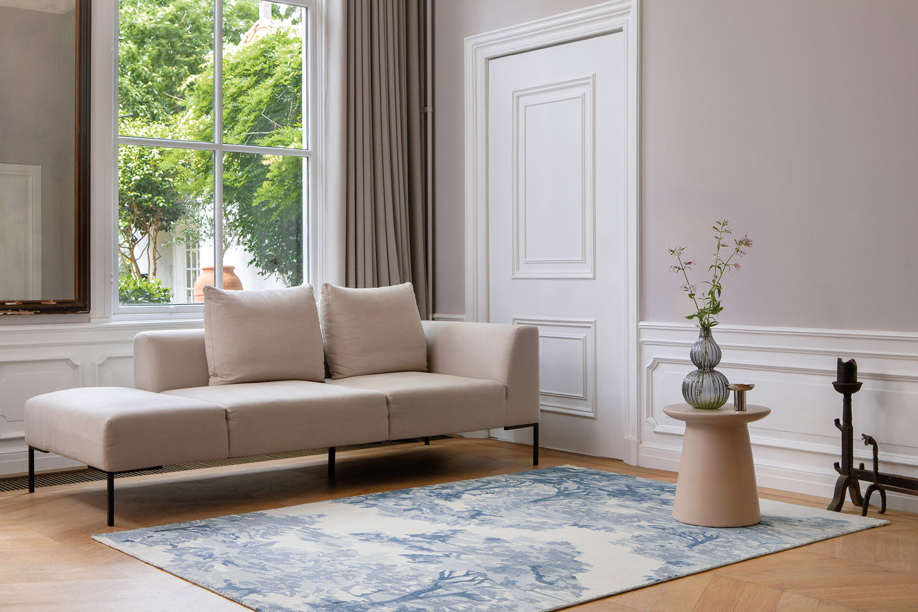 Tapete Landscape Azul Claro