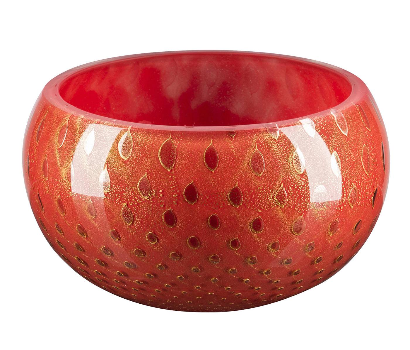 Taça Mocenigo Vermelha e Dourada