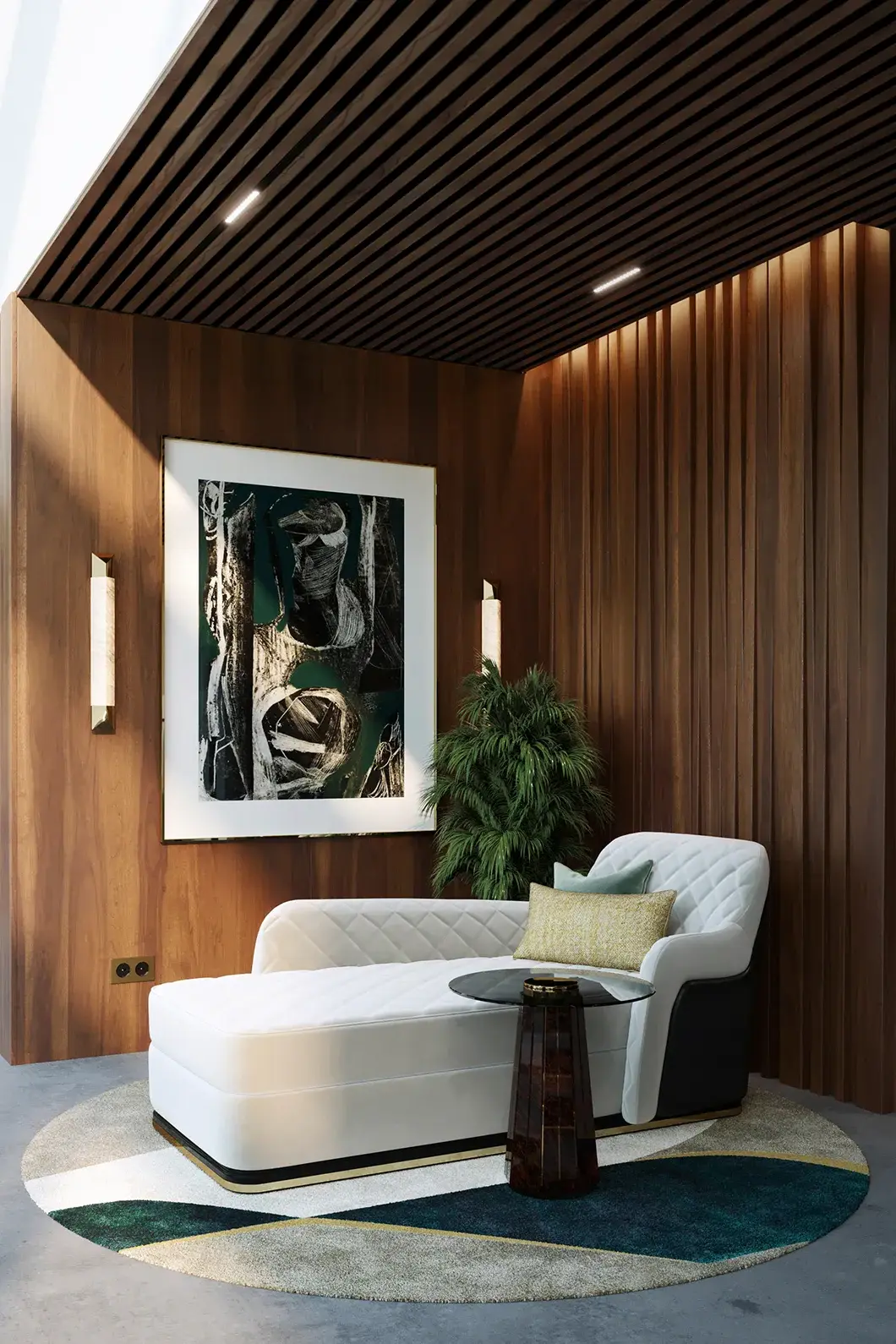 Mesa de Apoio Preta Radiance II - 1