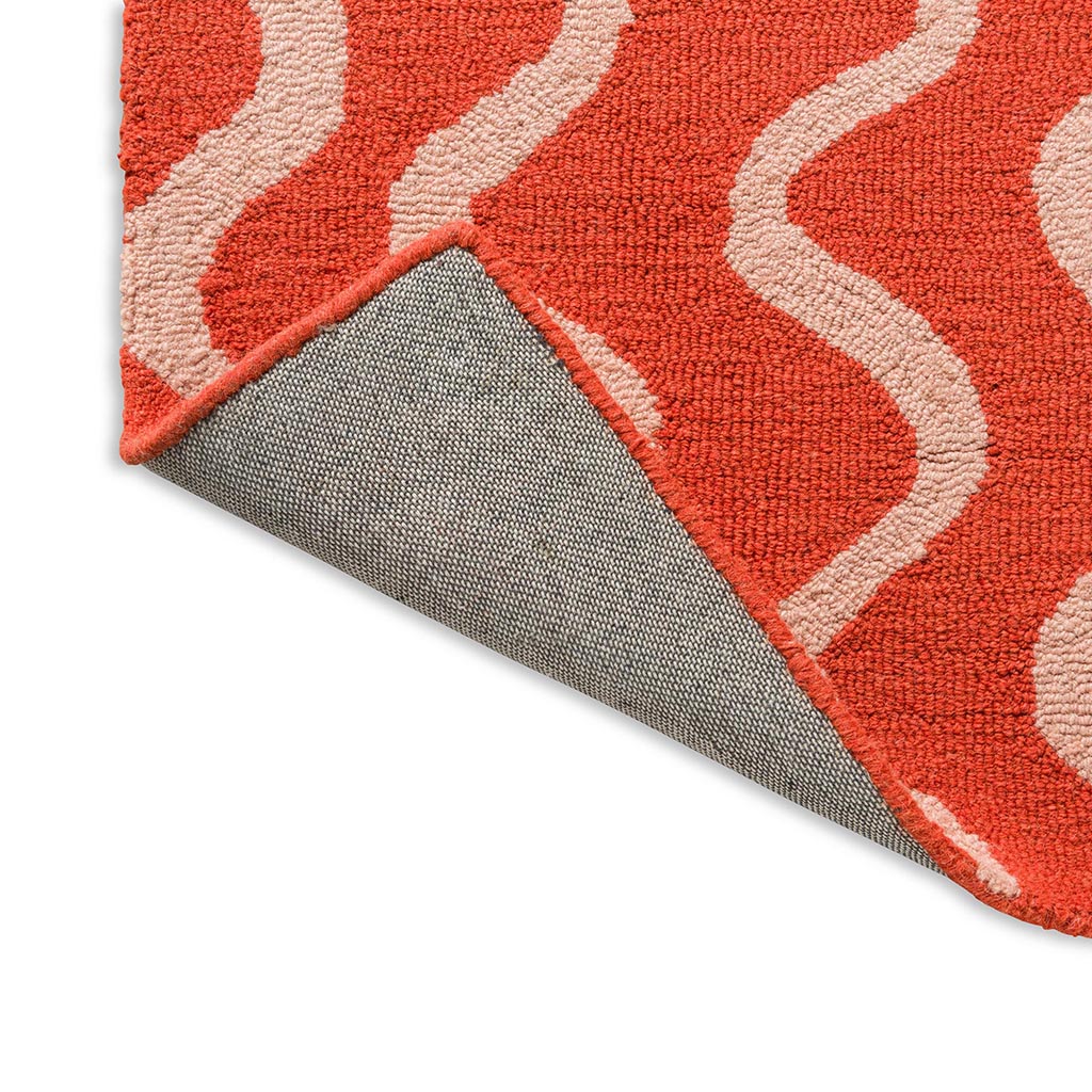 Tapete Ribbon Coral | Tamanho: 120 × 180 cm