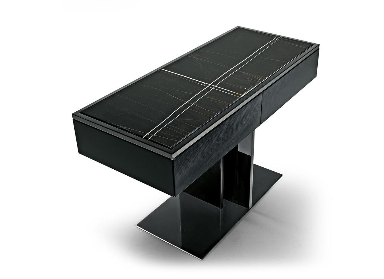 Secretária de Luxo com Tampo em Mármore