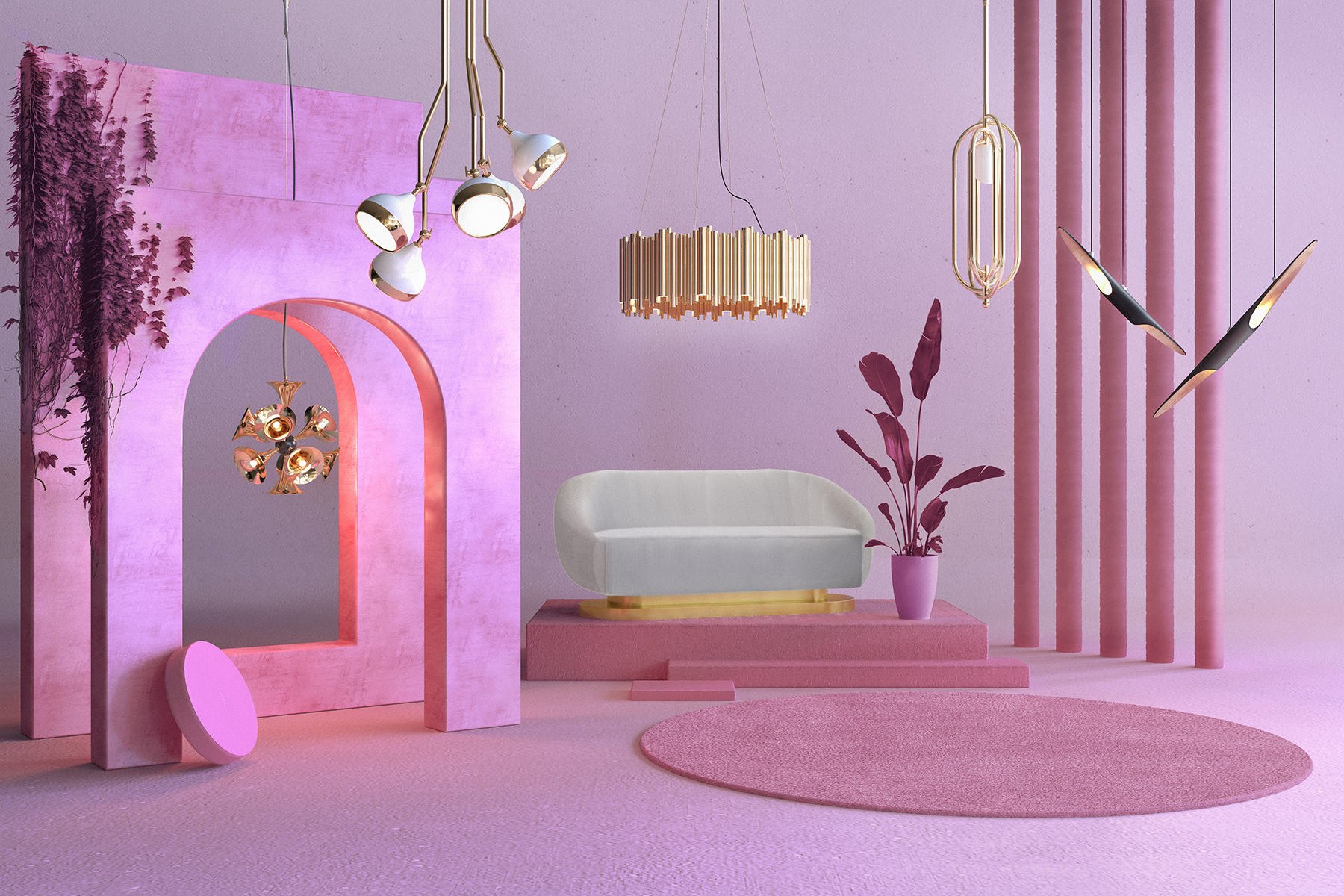 Candeeiro suspenso dançarino - 5