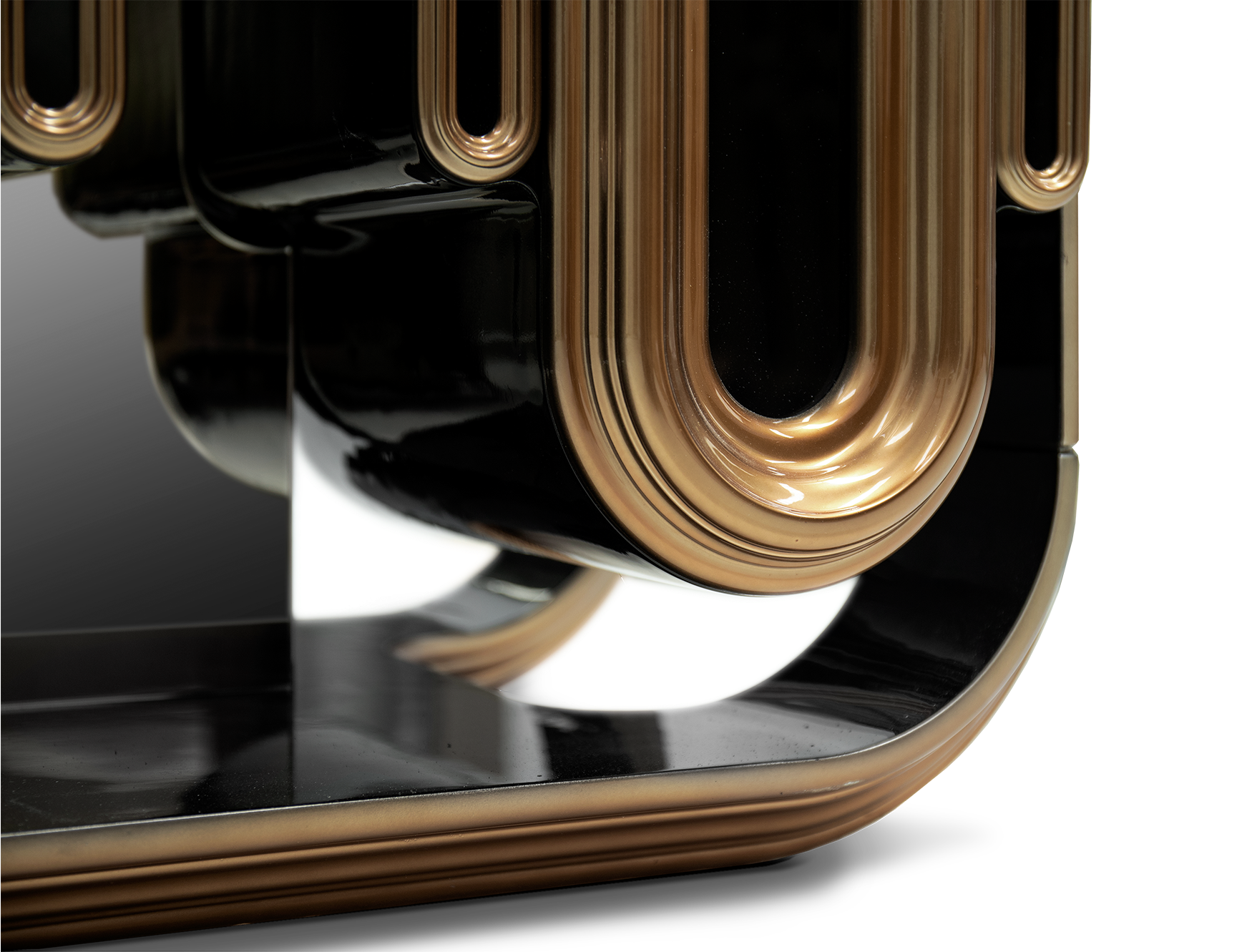 Aparador Ellipse dourado