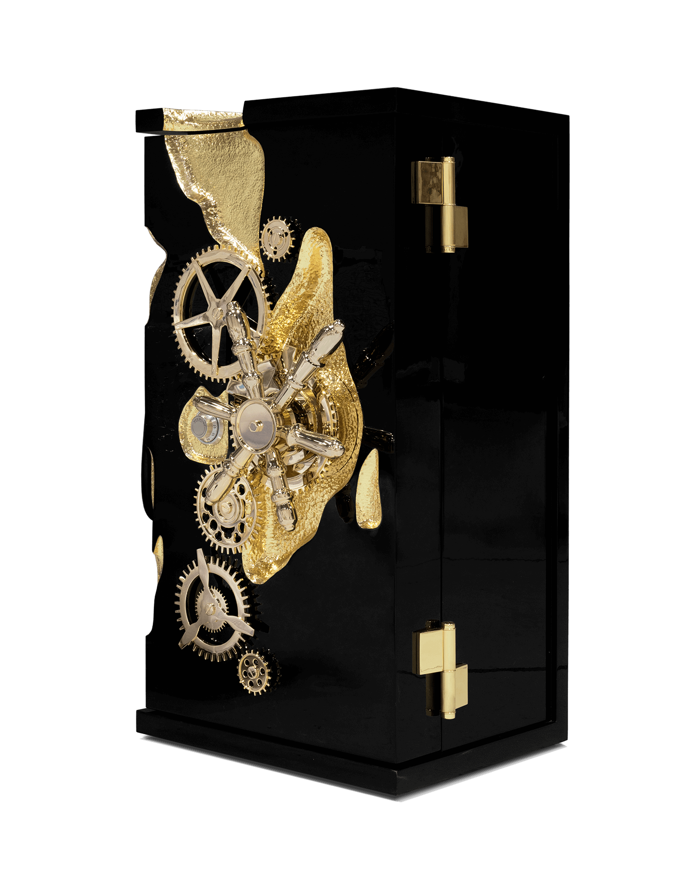 Cofre Elite Preto e Dourado Tycoon