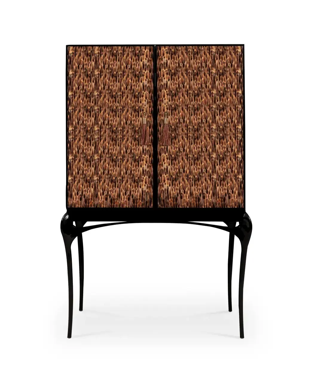 Armário bar pena dourada Allure