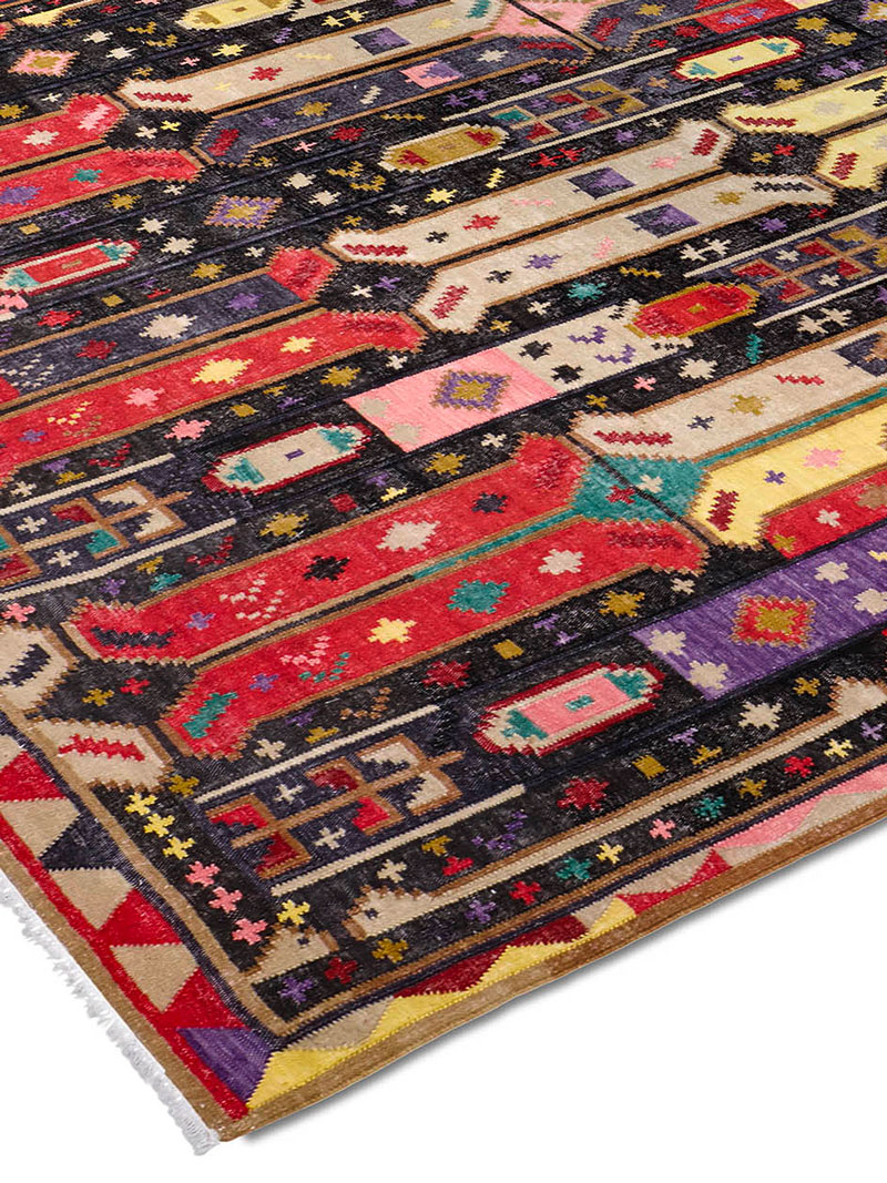 Tapete Flatweave Feito à Mão Luxury | Tamanho: 183 × 274 cm