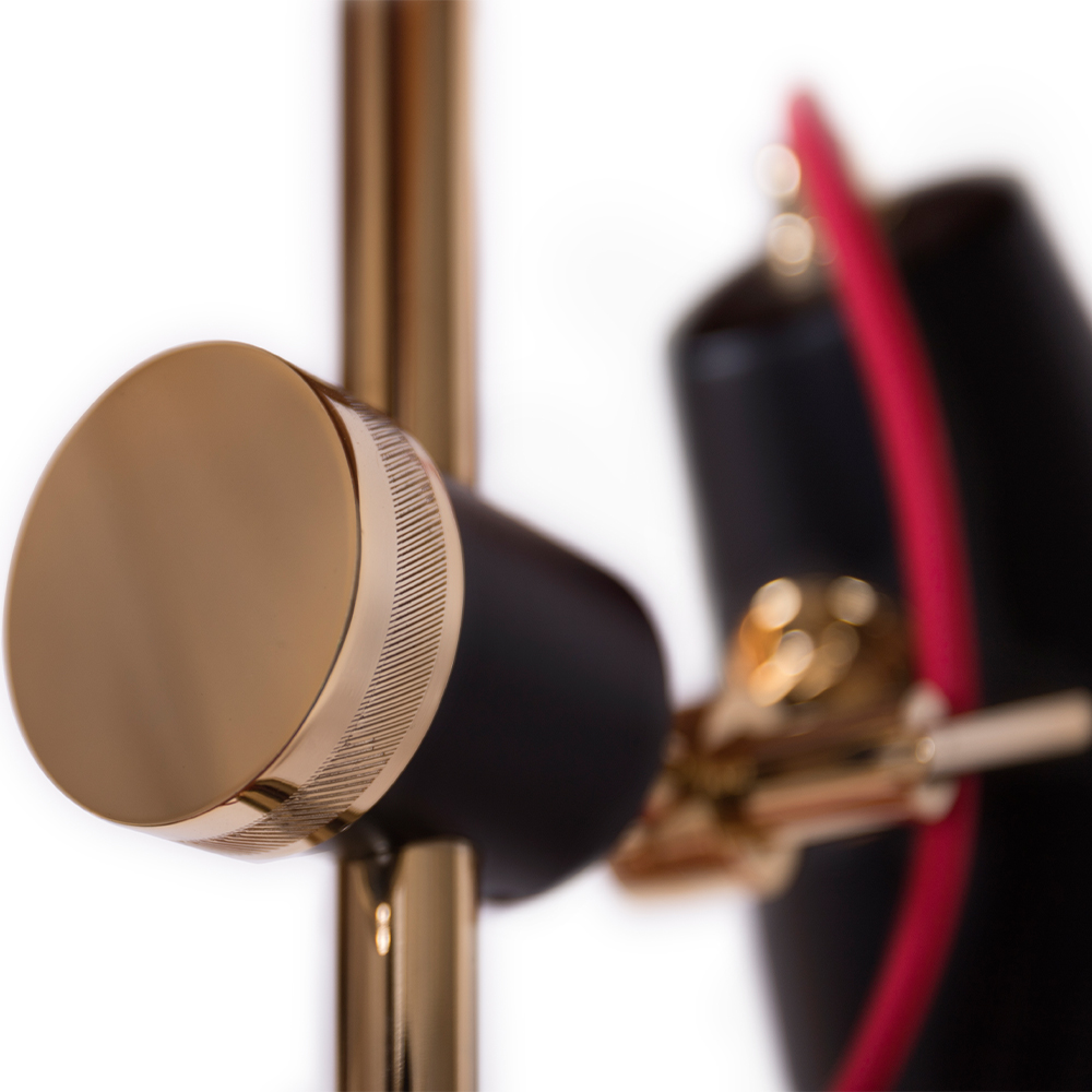 Candeeiro de pé radiante