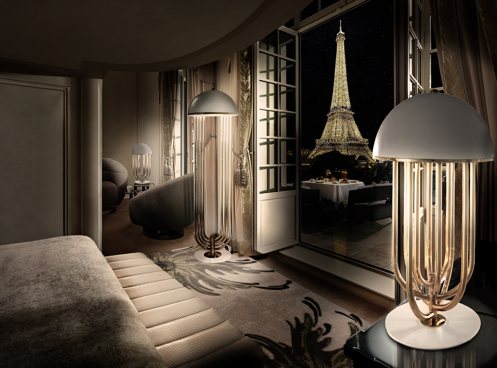 Candeeiro de pé dançarino - 2