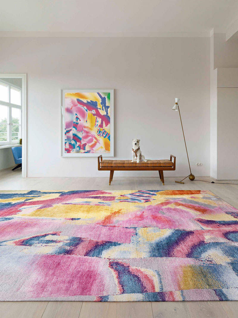 Tapete Original Tecido à Mão | Tamanho: 170 × 240 cm