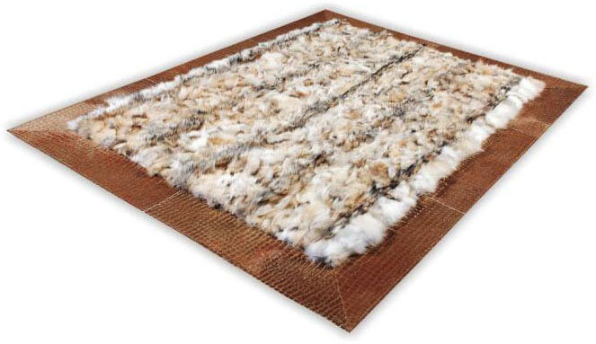 Tapete Pele Coyote Croco | Tamanho: 300 × 400 cm